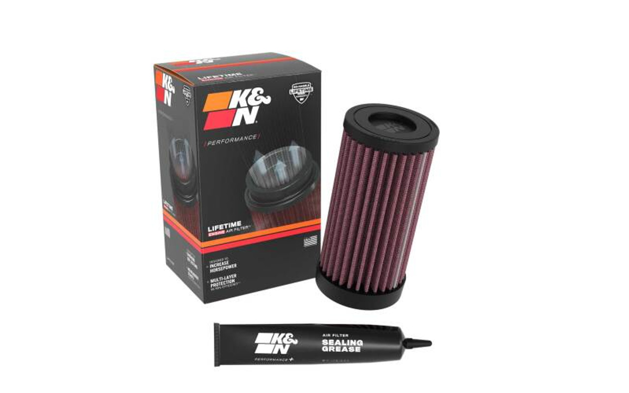 K&N 00-09 Kawasaki KAF620 High-Flow Original Lifetime Engine Air FIlter - KA-6201 Photo - out of package