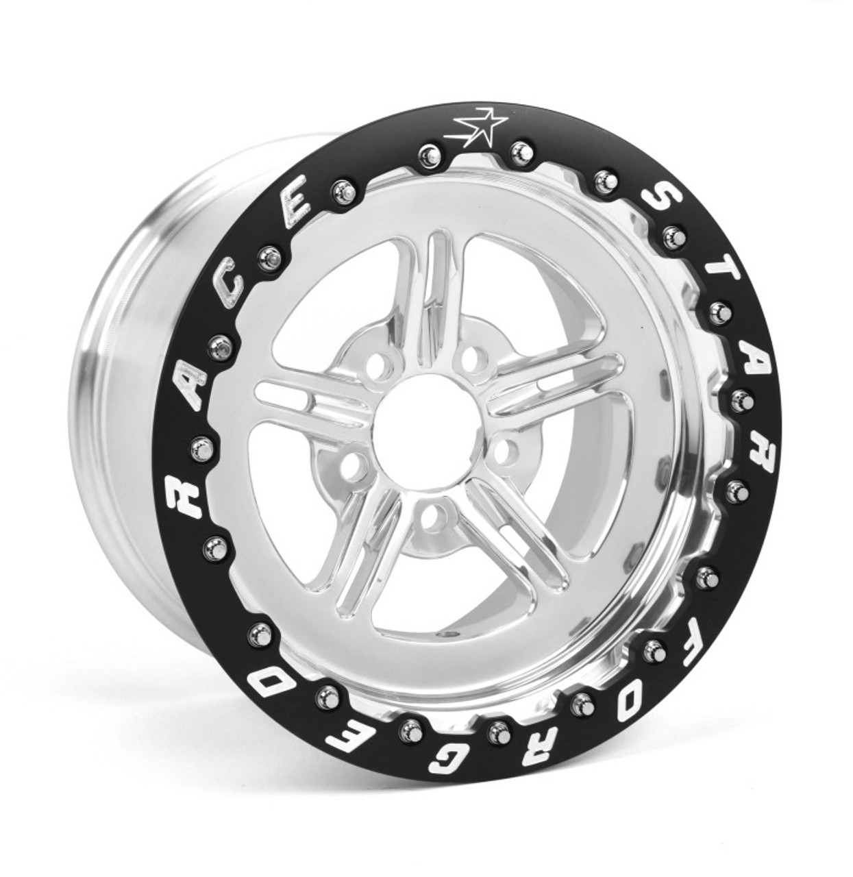Race Star 63 Pro Forged 15x12 SBL Sportsman 5x4.75 BC / 4.00in. BS Wheel - Polished - 63-512474011P User 1