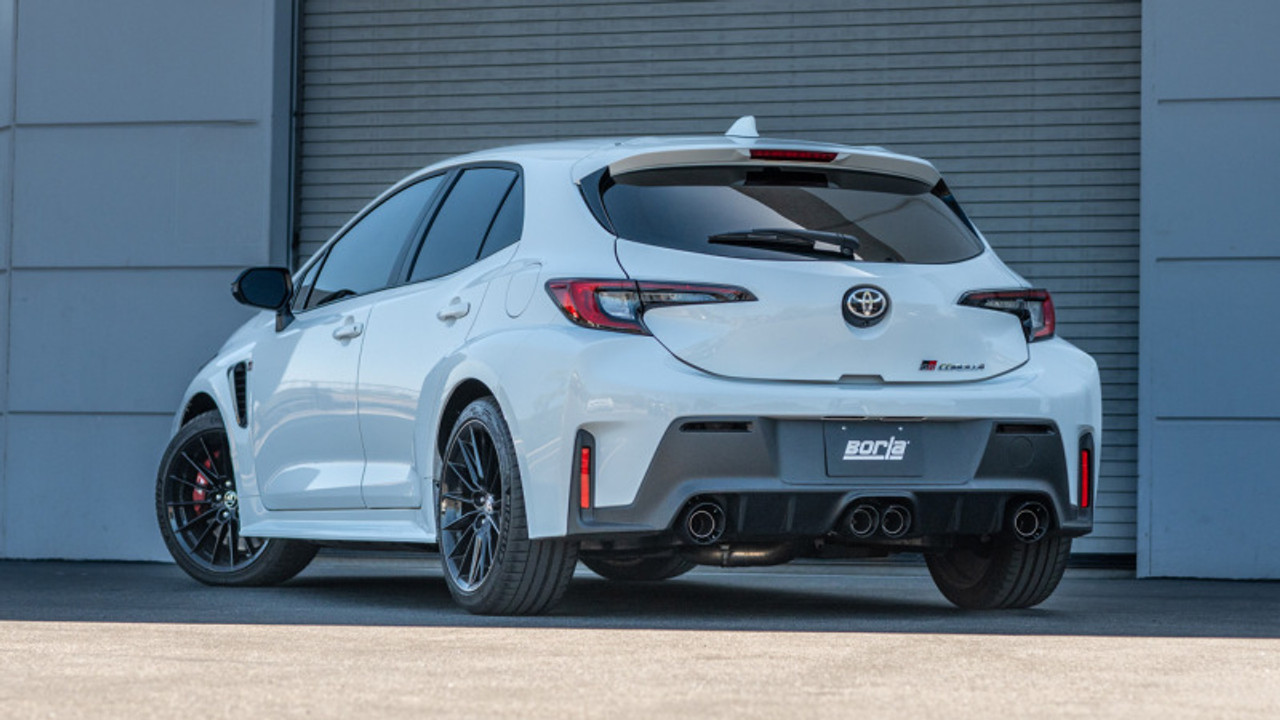 Borla 23-24 Toyota GR Corolla ATAK Cat Back System - Carbon Fiber & Black Anodized - 140942CFBA User 2