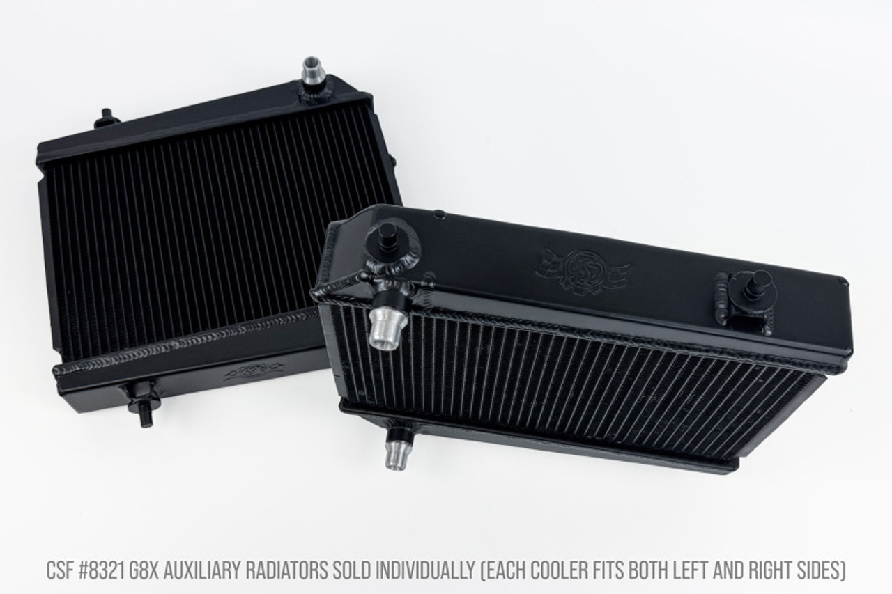 CSF BMW G8X M3/M4/M2 High-Performance Auxiliary Radiator - Single Radiator - 8321 Photo - Close Up