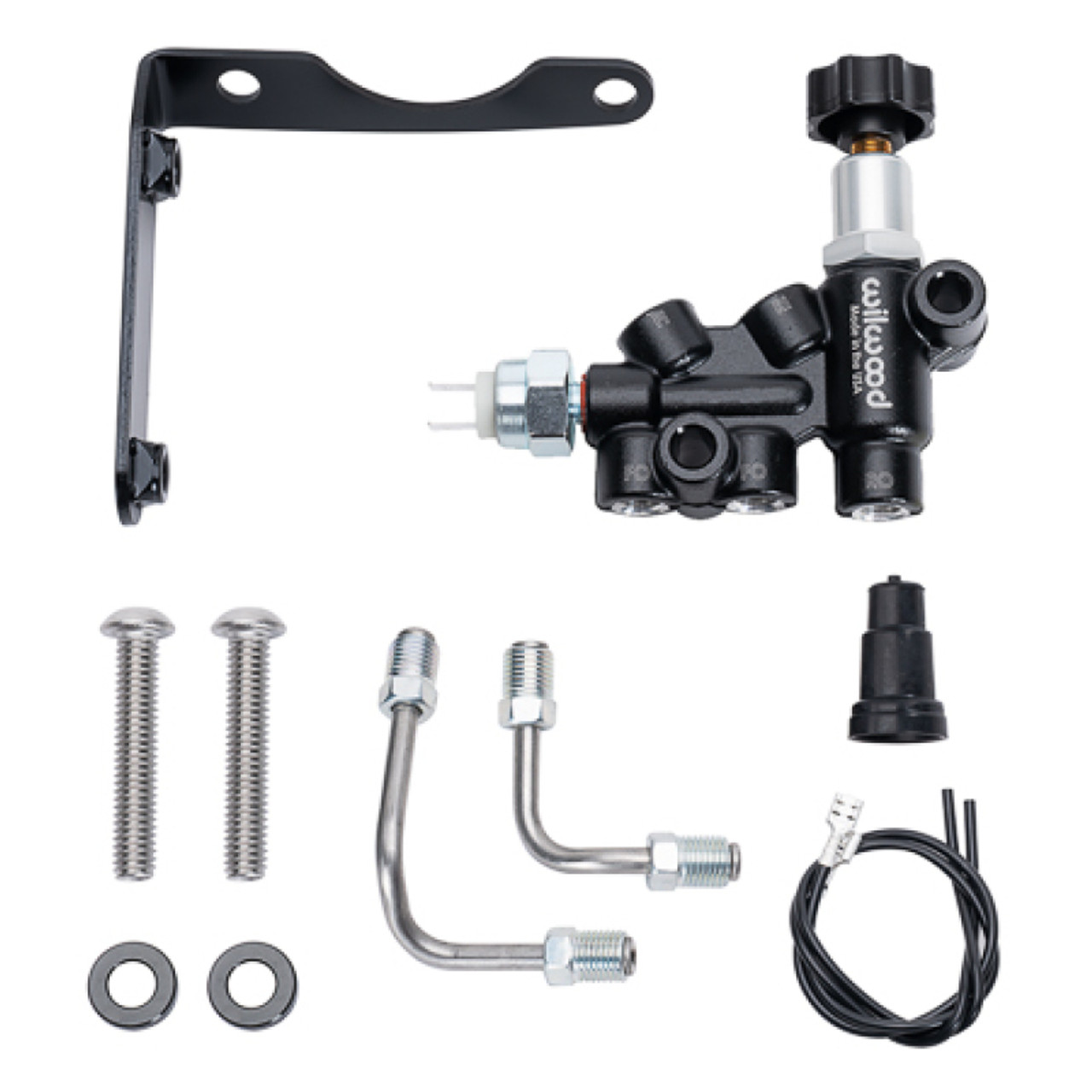 Wilwood MOPAR Compact Tandem Master Cylinder Bracket - 260-17800 Photo - Primary
