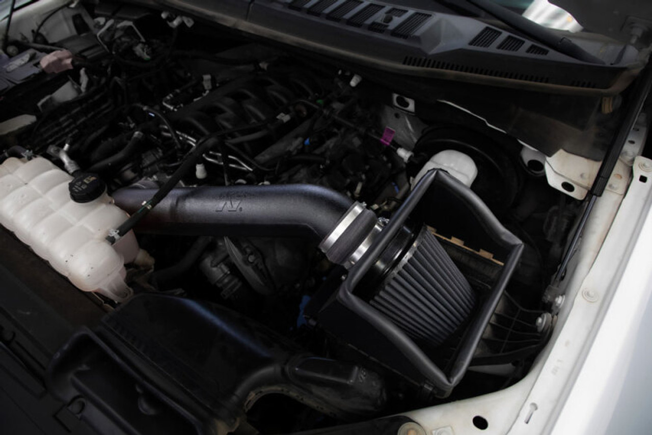 K&N 15-20 Ford F150 V8-5.0L Cold Air Intake - Dryflow - 30-2591 Photo - Mounted