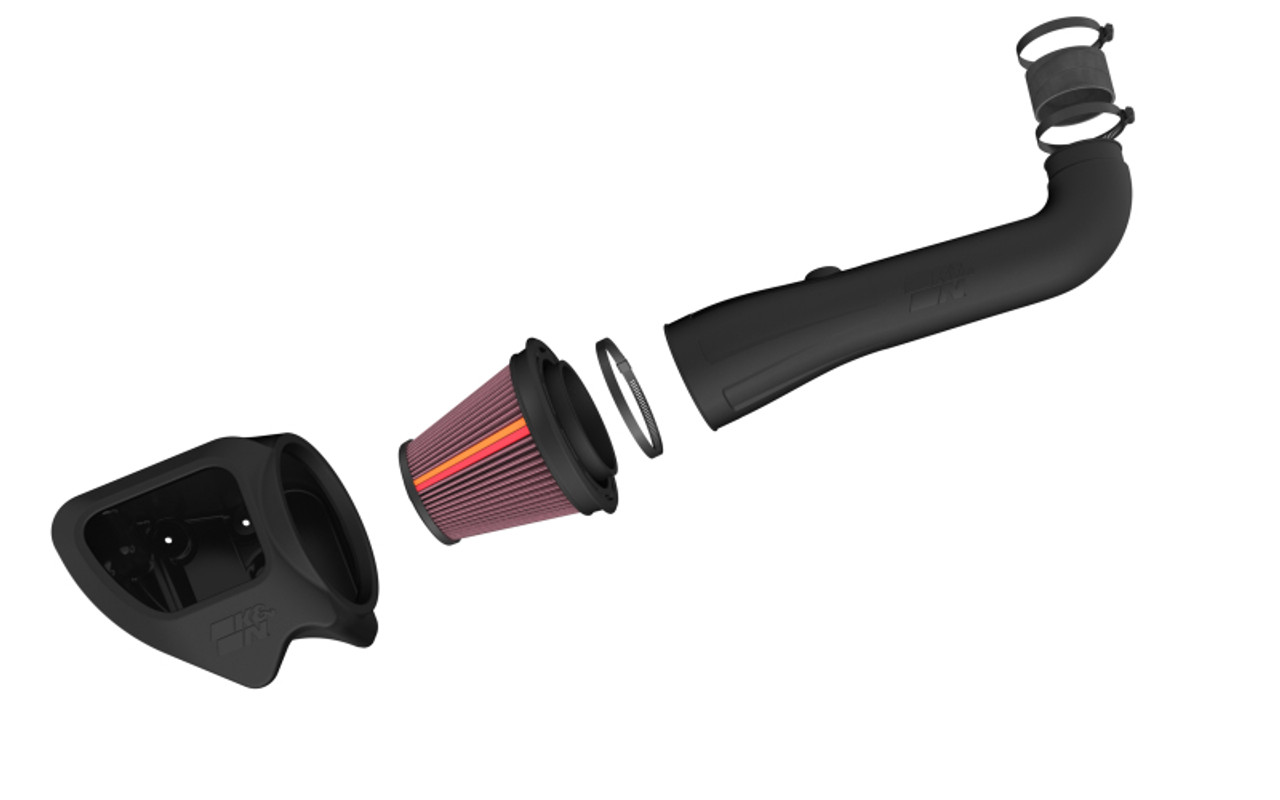 K&N 12-18 Jeep Wrangler V6 3.6L NextGen Cold Air Intake - 50-1566 Photo - out of package