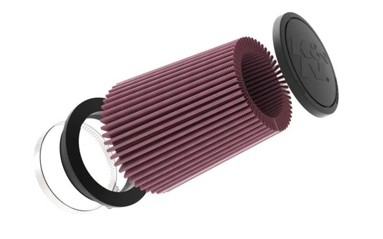 K&N Universal 4in Flange x 5-3/8in Base x 4in Height High flow Air Filter - RU-5149 Photo - out of package