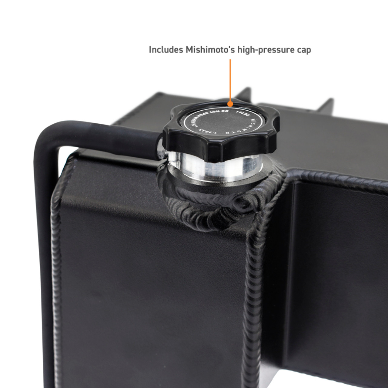 Mishimoto 2024+ Toyota Tacoma Expansion Tank - Black - MMRT-TAC-24BK User 1