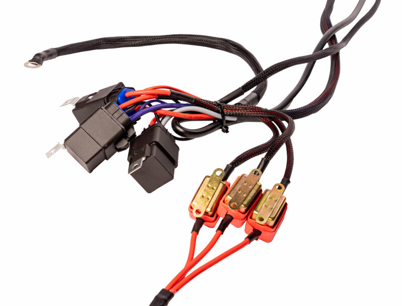 Aeromotive Wiring Harness Kit - Triple Fuel Pump - 16313 Photo - Close Up