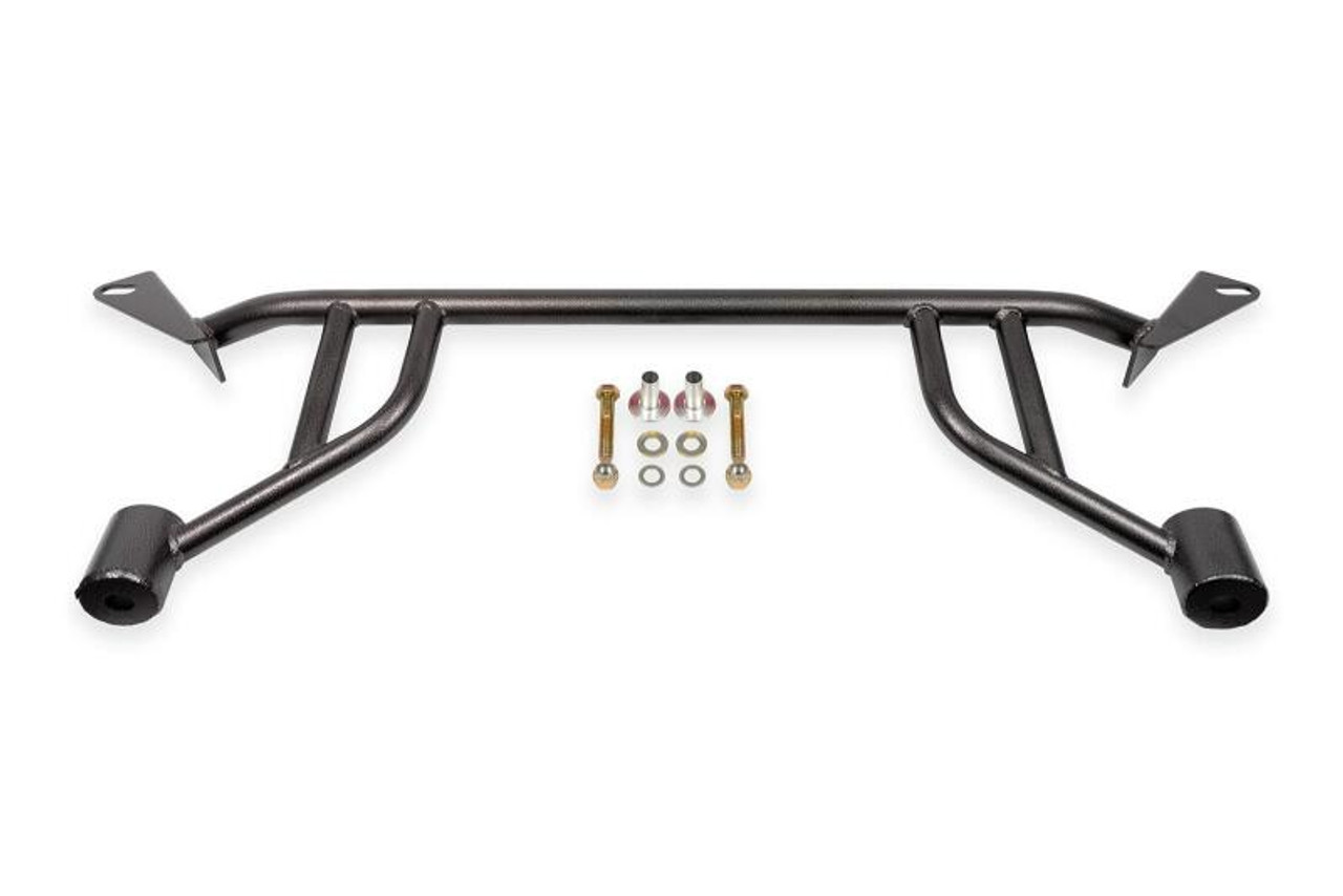 BMR 24-25 Ford Mustang S650 Chassis Brace Front Subframe 4-point - Black Hammertone - CB770H User 1