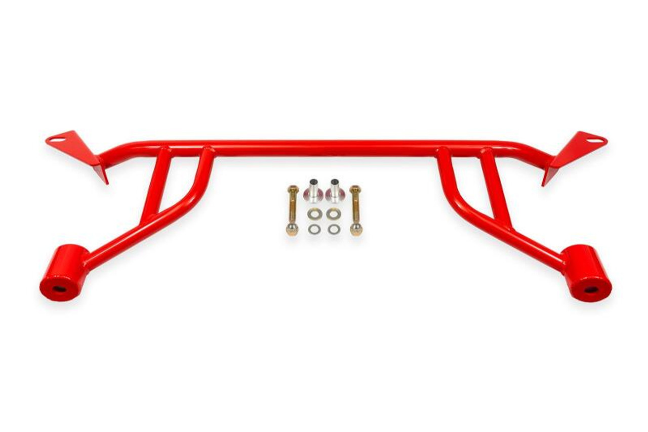 BMR 24-25 Ford Mustang S650 Chassis Brace Front Subframe 4-point - Red - CB770R User 1
