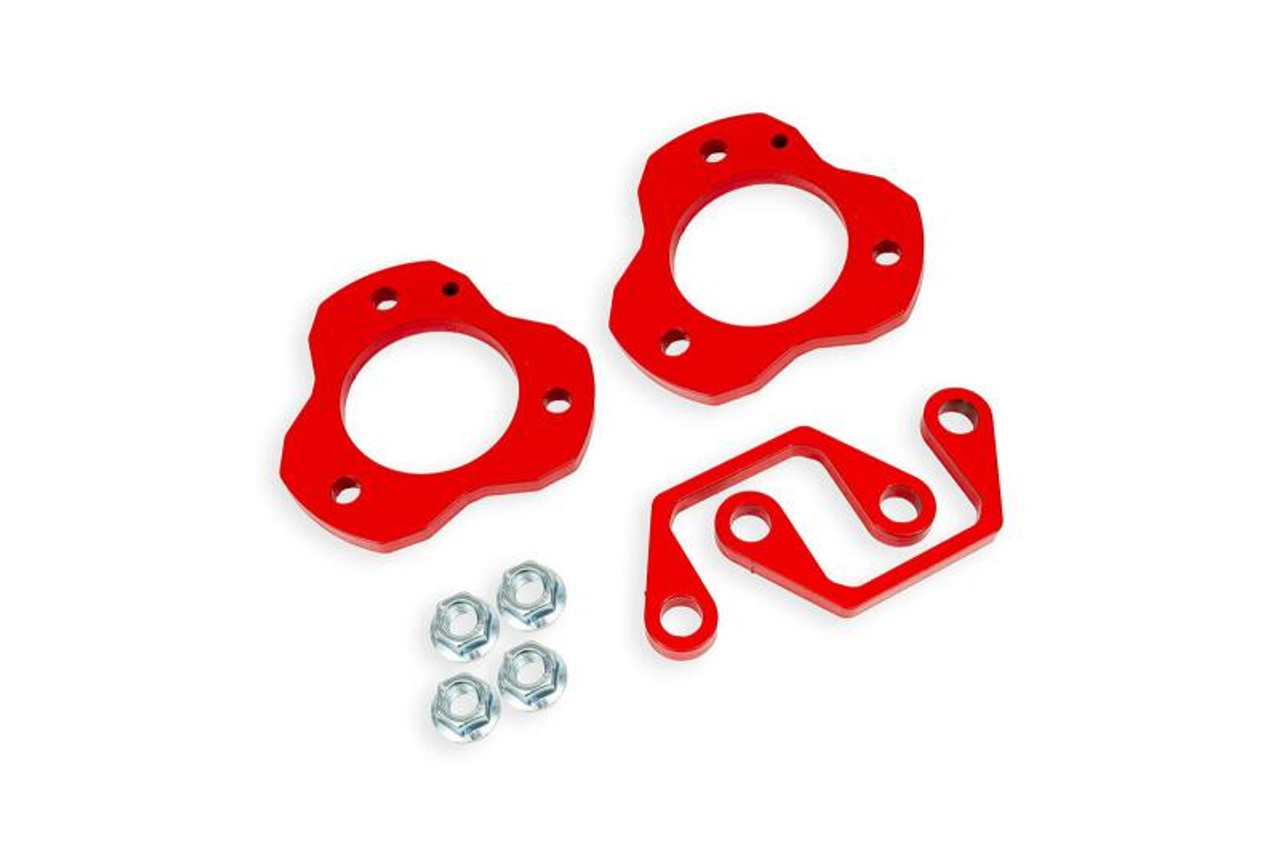 BMR 21-25 Ford Bronco (Exc. Bronco Sport) 1in Leveling Kit - Red - LLK1860R User 1