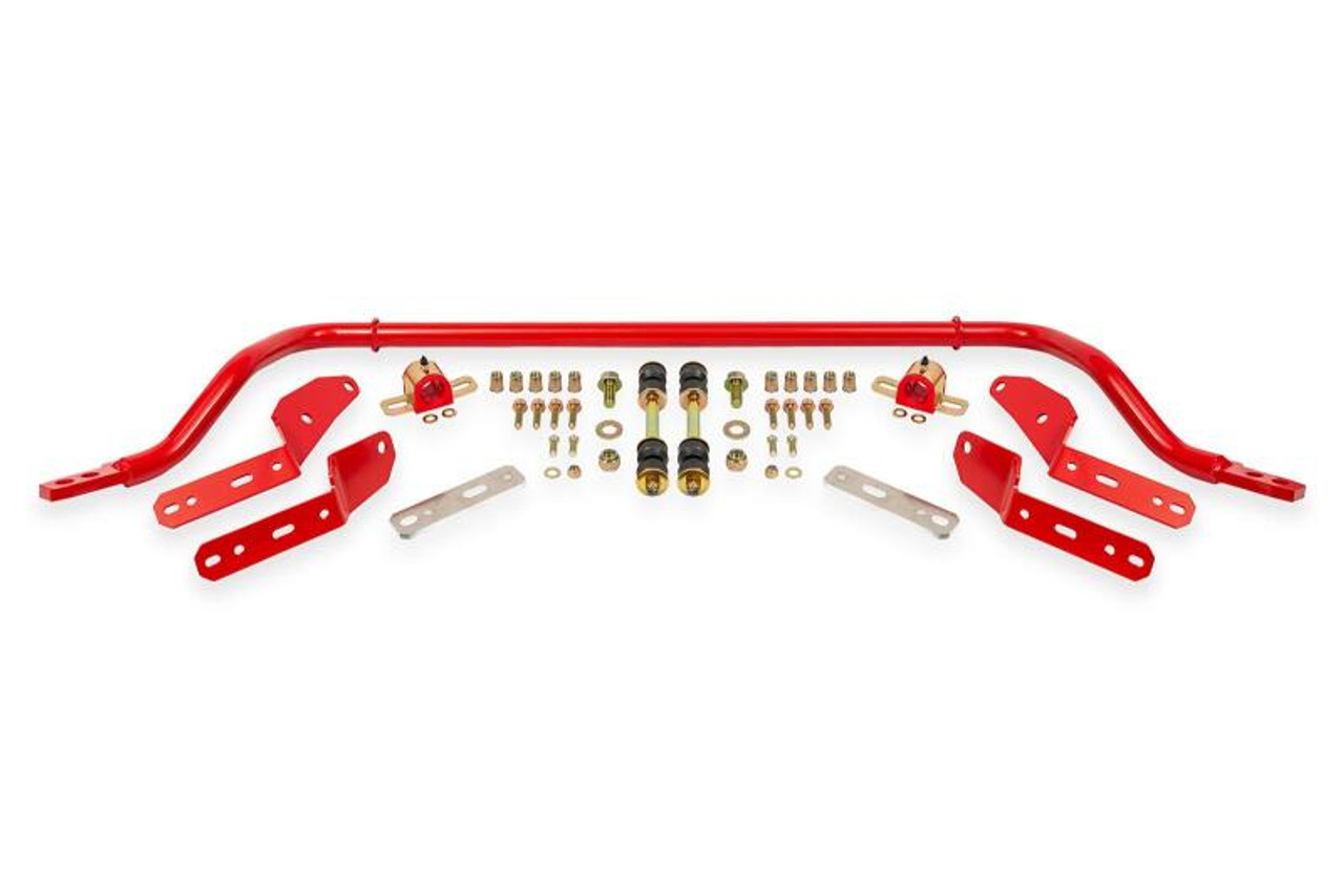 BMR 64-67 GM A-Body 1.25in Hollow 2-Hole Adjustable Front Sway Bar Kit - Red - SB401R User 1