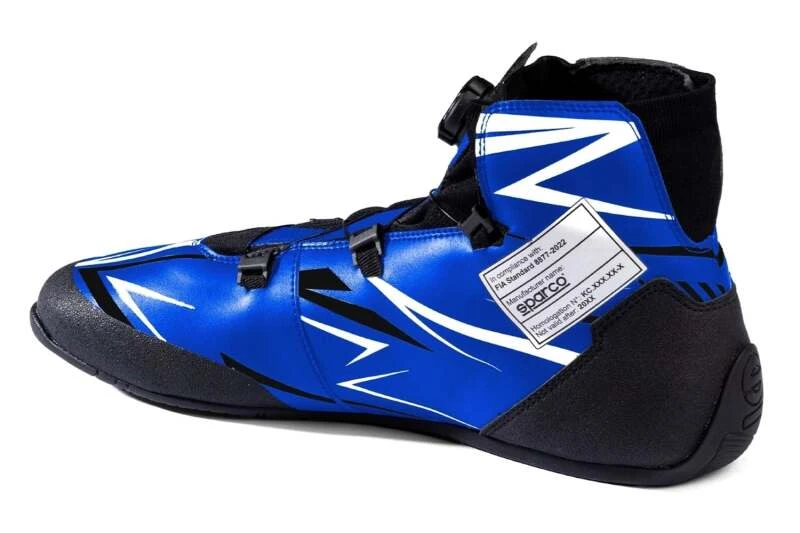 Sparco Shoe K-Rapid 46 BLU/WHT - BKB0002B0B04046 Photo - Close Up