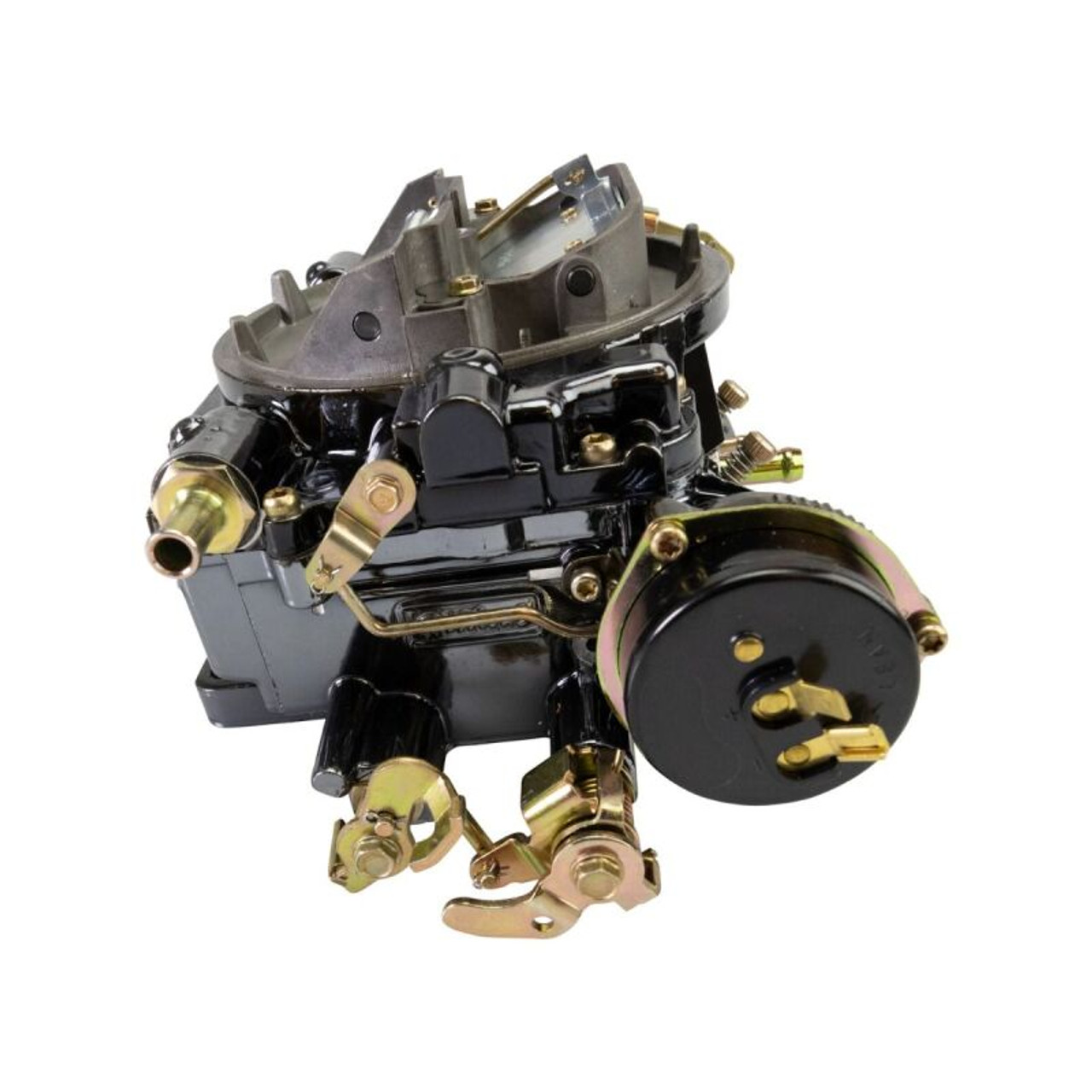 Edelbrock Carburetor AVS2 Series 650 CFM Electric Choke - Black Plasma Finish - 1906-BP Photo - out of package
