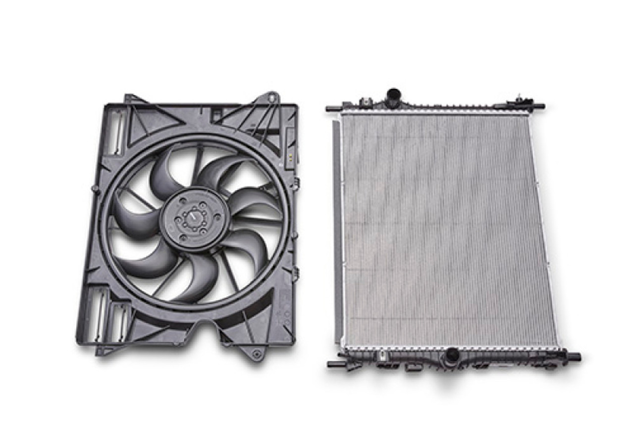 Ford Racing 2024+ Ford Mustang Dark Horse Radiator w/ Fan - M-8005-DH User 1
