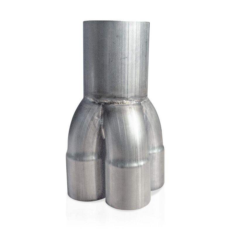 Stainless Works 2-3/8in Four-Way Short Merge Collector - MCS4237400 Photo - Primary