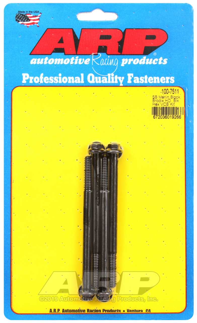 ARP Merlin block, Brodix head SB  hex valve cover bolt kit - 100-7511 Photo - Primary