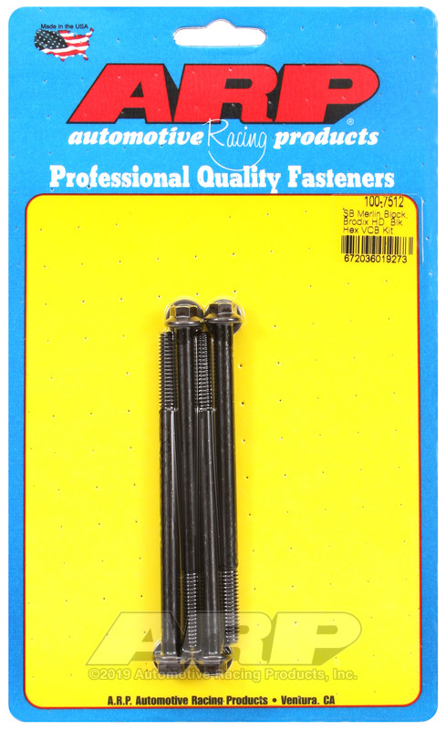 ARP Merlin block, Brodix head SB  hex valve cover bolt kit - 100-7512 Photo - Primary