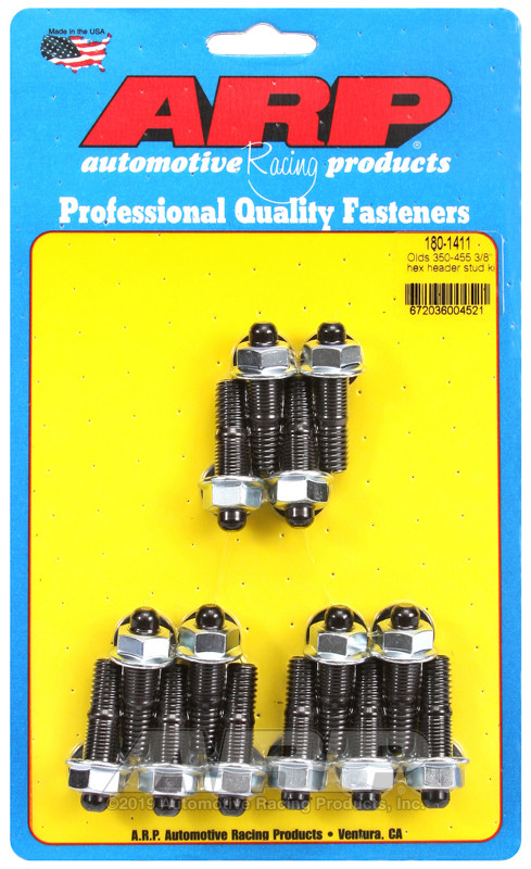 ARP Olds 350-455 3/8in hex header stud kit - 180-1411 Photo - Primary
