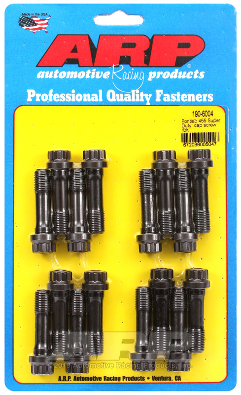 ARP Pontiac 455 Super Duty cap screw rod bolt kit - 190-6004 Photo - Primary