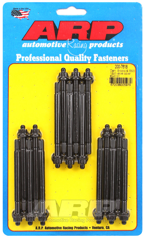 ARP Dart Brodix & B&B 12pt valve cover stud kit - 200-7618 Photo - Primary