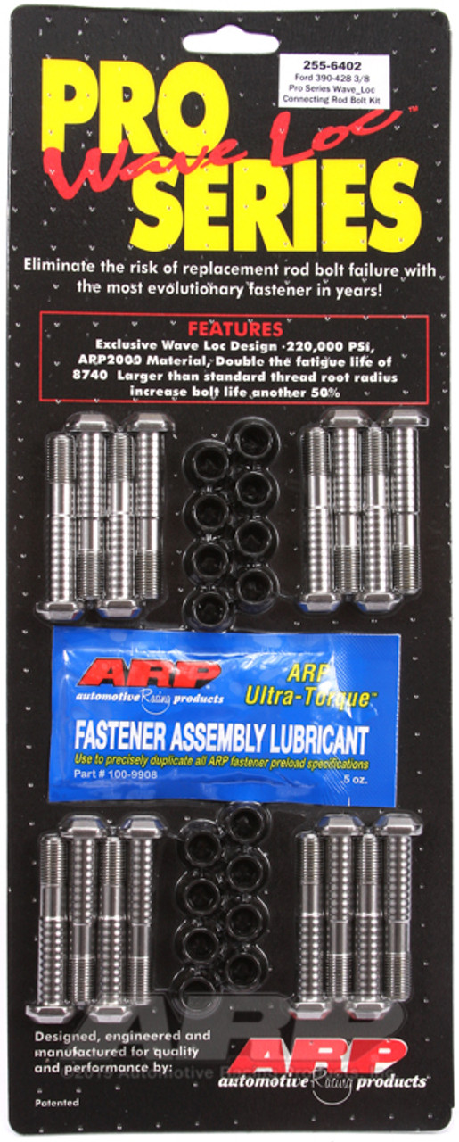 ARP BB Ford 390-428 wave-loc rod bolt kit - 255-6402 Photo - Primary