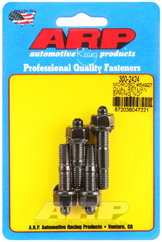 ARP Moroso 64927 dual return spring no spacer plate pro series carb stud kit - 300-2424 Photo - Primary