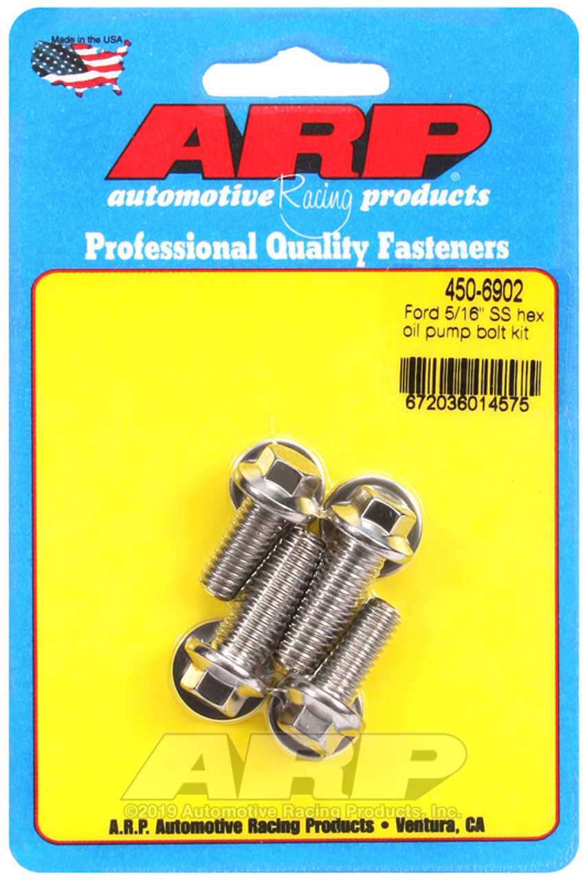 ARP Ford SS 5/16in hex oil pump bolt kit - 450-6902 Photo - Primary