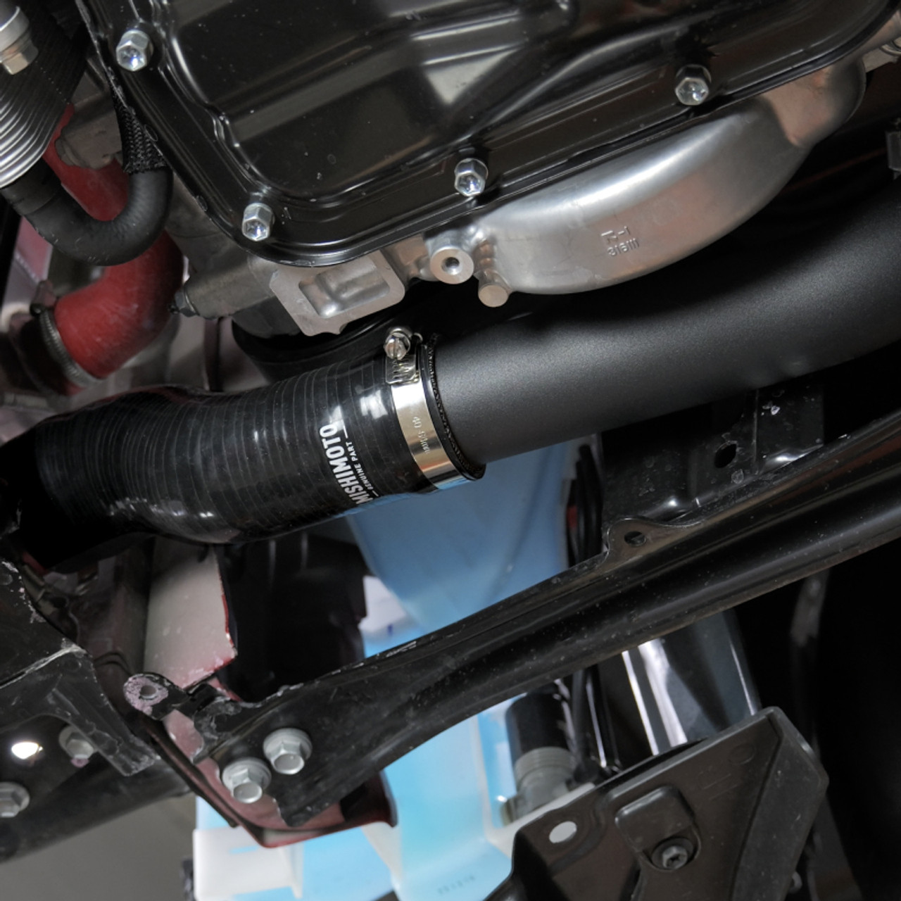 Mishimoto 2023+ Toyota GR Corolla Intercooler Pipe Kit - Wrinkle Red - MMICP-GRC-23RD User 1