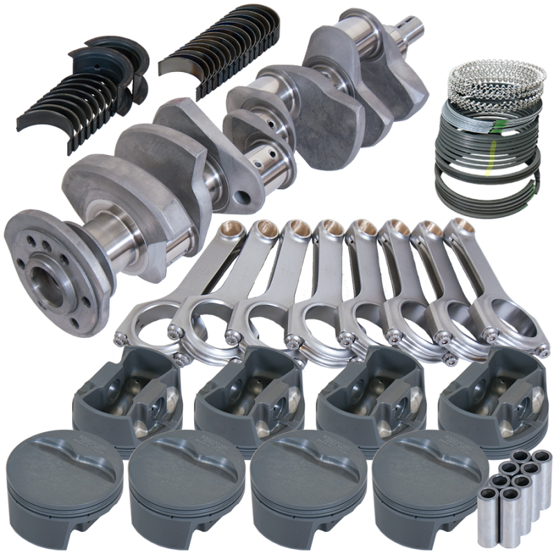 Eagle Chevy 327 SJ 3.250in Crank 2.300in Mains 6.125in H-Beam 4.060in Pistons Rotating Assembly - 10913060 Photo - Primary