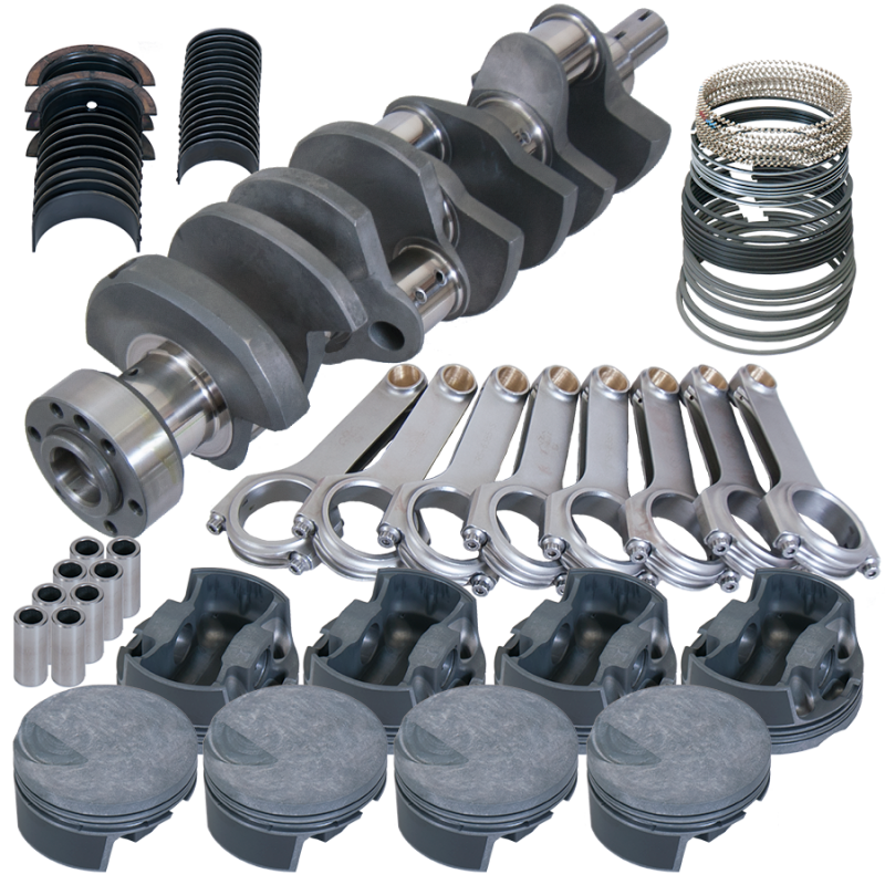 Eagle Chevy 454 4.250in Crank 6.385in H-Beam -3cc Flat Top 4.320in Pistons Rotating Assembly - 11111070 Photo - Primary