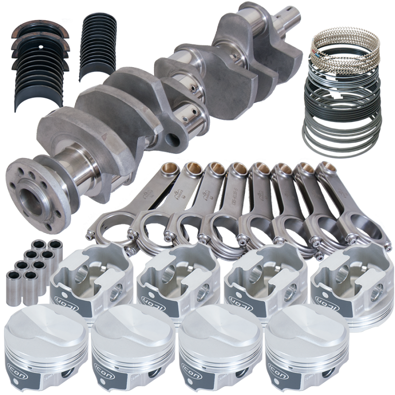 Eagle Chevy 454 4.000in Crank 6.135in H-Beam 18.3cc Dome 4.320in Pistons Rotating Assembly - 11420070 Photo - Primary