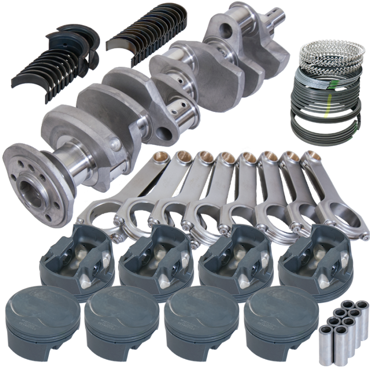 Eagle Chevy 350 3.750in Crank 6.000in H-Beam 11cc Dome 4.030in Pistons Rotating Assembly - 12077030 Photo - Primary
