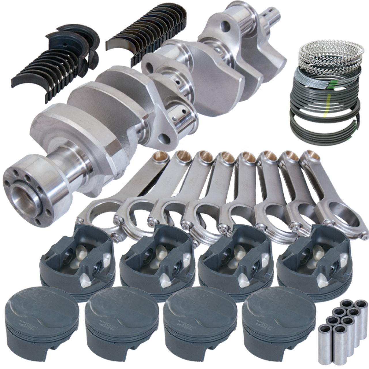 Eagle Chevy LT1 350 1Pc 3.750in Crank 6.000in H-Beam 6cc Dome 4.030in Pistons Rotating Assembly - 12112030 Photo - Primary