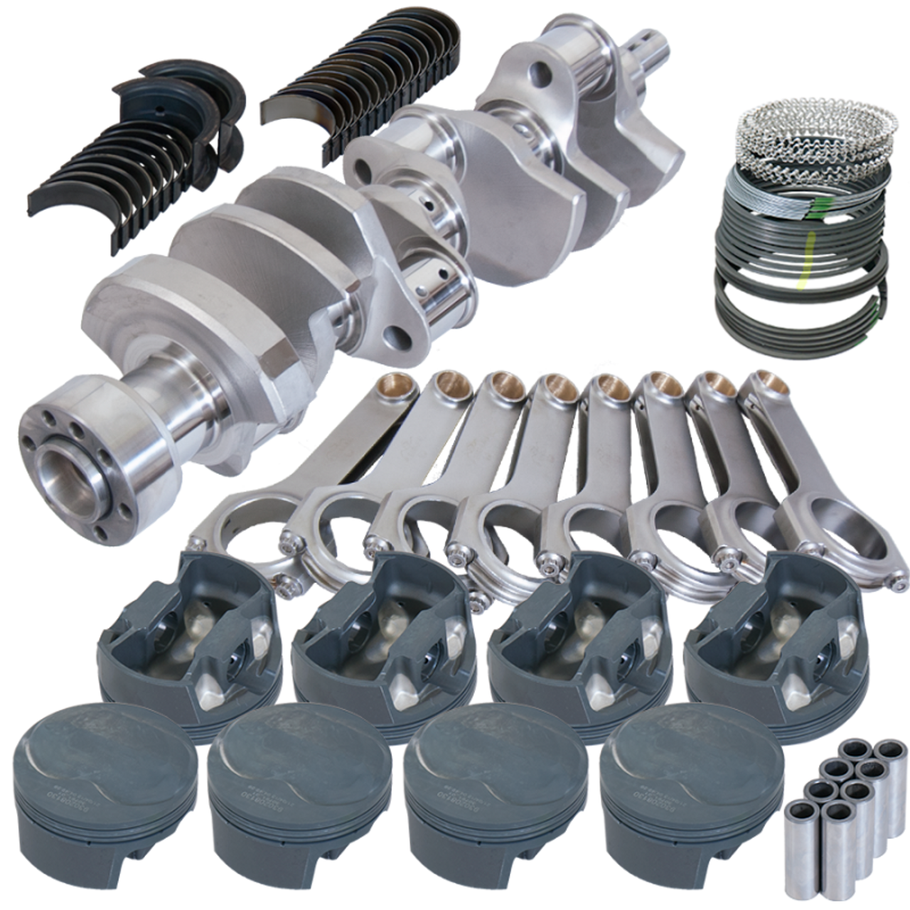 Eagle Chevy LT1 350 1Pc 3.750in Crank 6.000in H-Beam 11cc Dome 4.030in Pistons Rotating Assembly - 12136030 Photo - Primary