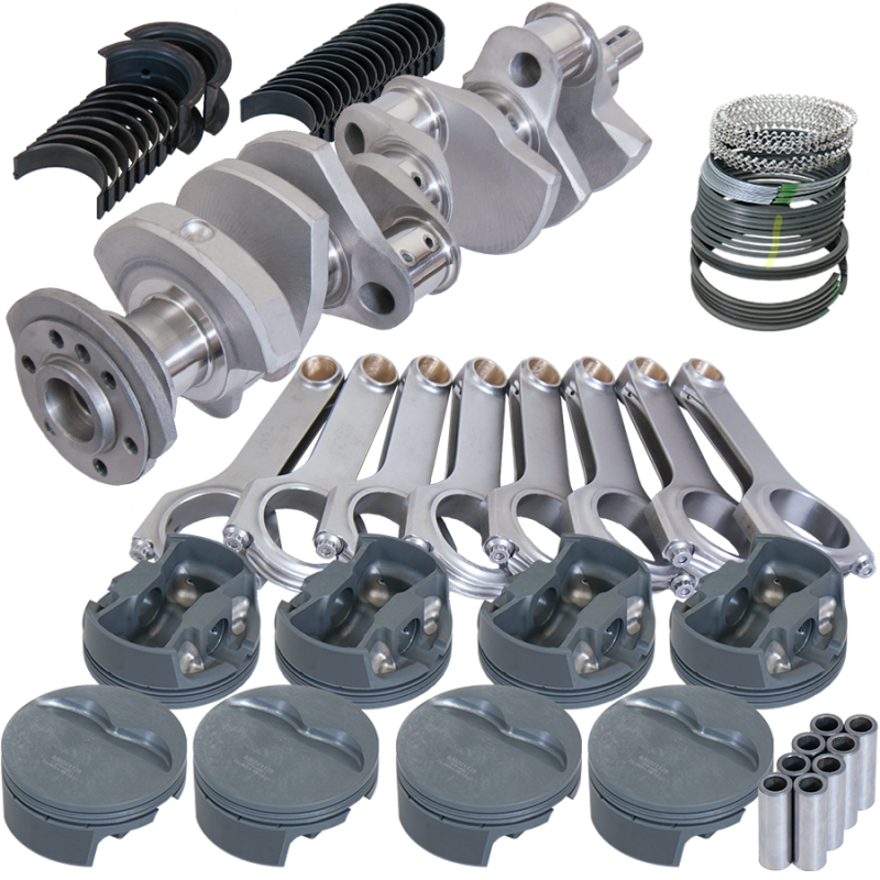 Eagle Chevy 400 350 Mains 4.000in Crank 6.000in H-Beam Stroker Rod 4.165in Pistons Rotating Assembly - 12156040 Photo - Primary