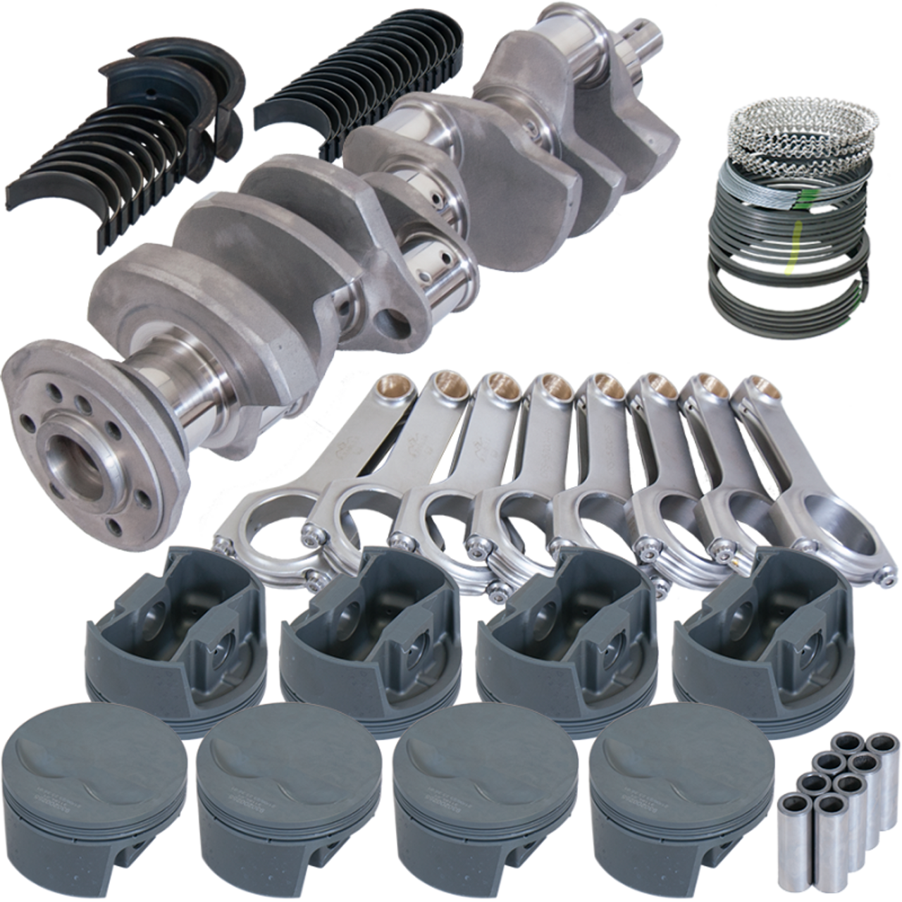 Eagle Chevy 400 3.750in Crank 5.700in H-Beam -5cc Flat Top 4.155in Pistons Rotating Assembly - 12501030 Photo - Primary