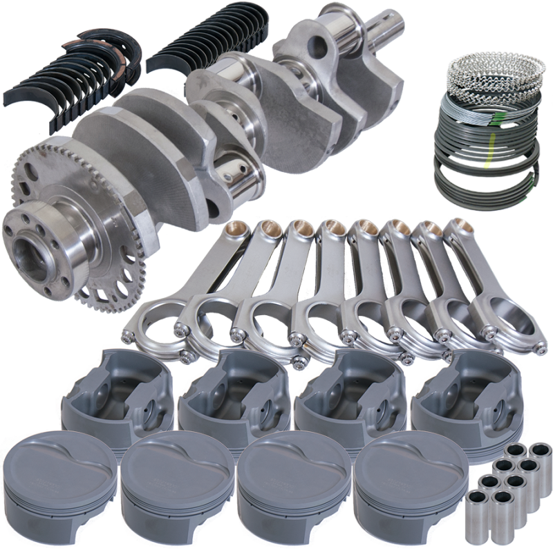 Eagle Chevy LS2 4.000in Long Snout Crank 58 Tth Rlctor 6.125in I-Beam 4.010in Pistons Rot Assembly - 127264010 Photo - Primary
