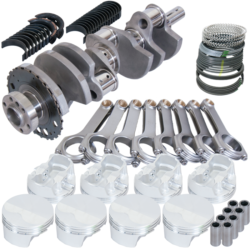 Eagle Chevy LS7 4.125in Crank 24 Tth Reluctor 6.125in H-Beam -5cc 4.130in Pistons Rotating Assembly - 128244130 Photo - Primary