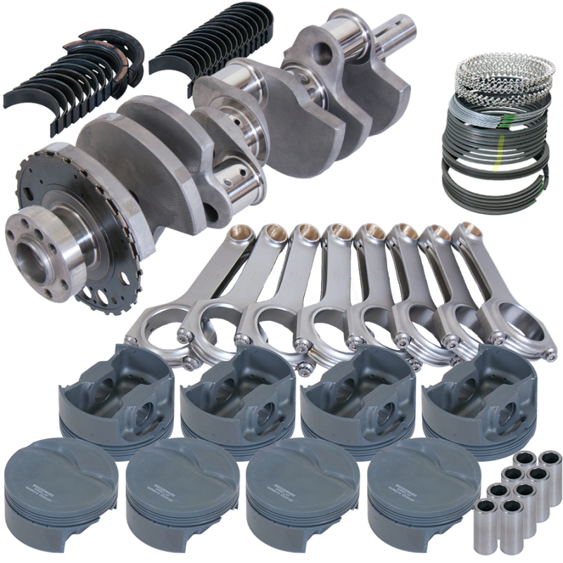 Eagle Chevy LS2 4.000in Crank 24 Tth Reluctor 6.125in H-Beam -14cc 4.000in Pistons Rotating Assembly - 129084000 Photo - Primary