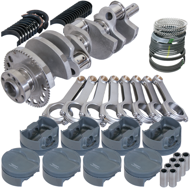 Eagle Chevy LS2 4.000in Crank 58 Tth Reluctor 6.125in H-Beam -14cc 4.005in Pistons Rotating Assembly - 129244005 Photo - Primary