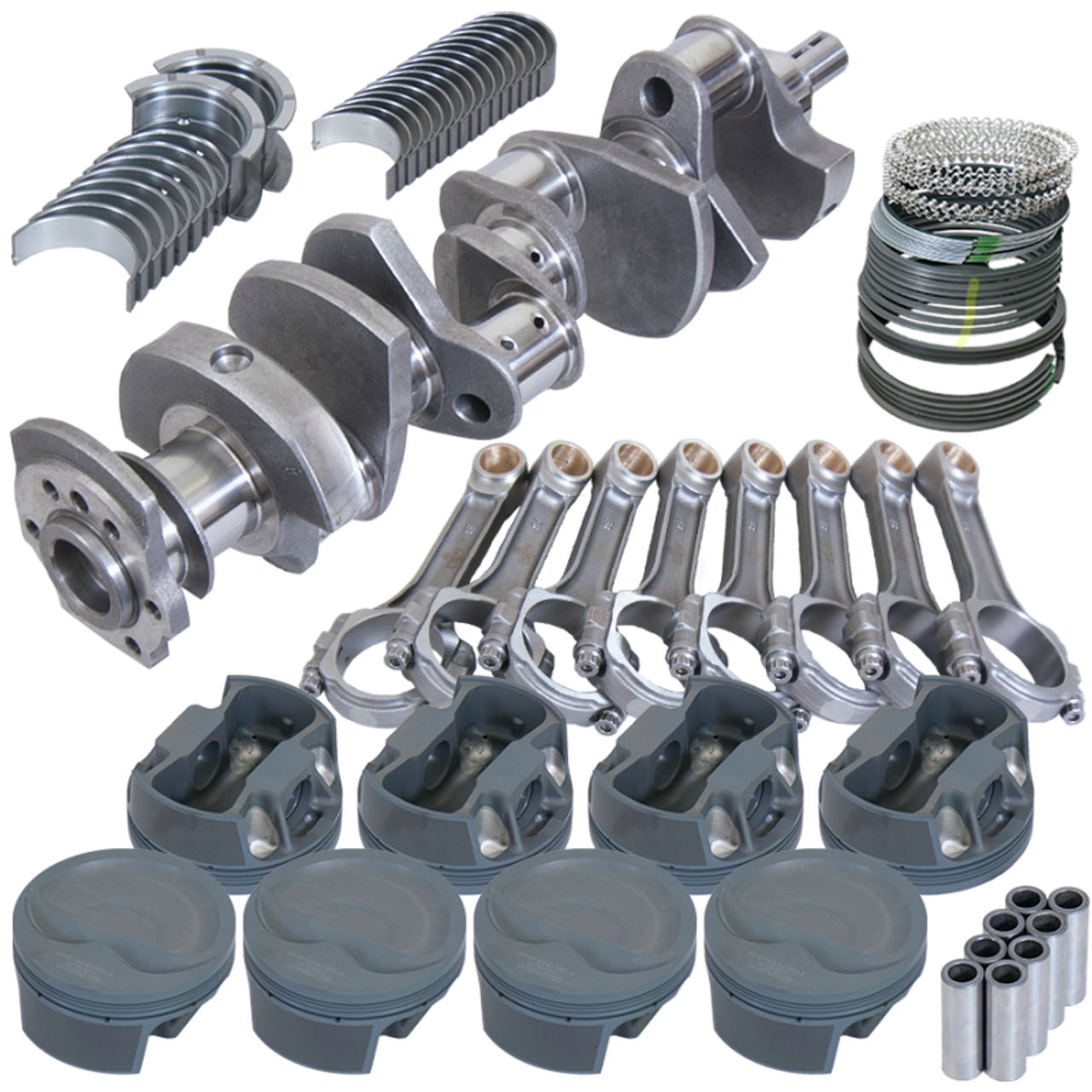 Eagle Chevy LT1350 1Pc 3.750in Crank 6.000in I-Beam Rods -16cc 4.060in Pistons Rotating Assembly - 13002L060 Photo - Primary
