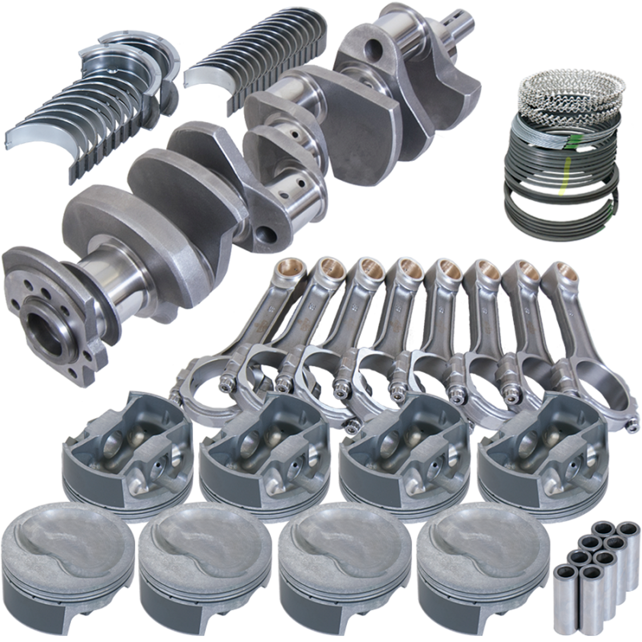 Eagle Chevy 400 3.750in Crank 6.000in I-Beam Rods -16cc 4.155in Pistons Rotating Assembly - 13011030 Photo - Primary