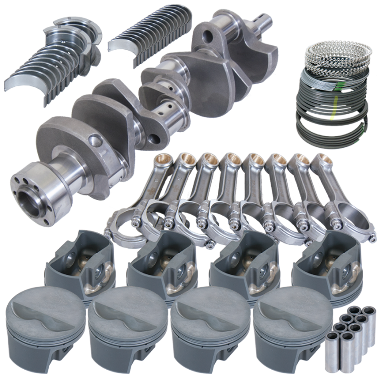 Eagle Chevy LT1350 1Pc 3.480in Crank 5.700in I-Beam Rods -5cc 4.000in Pistons Rotating Assembly - 13021L000 Photo - Primary