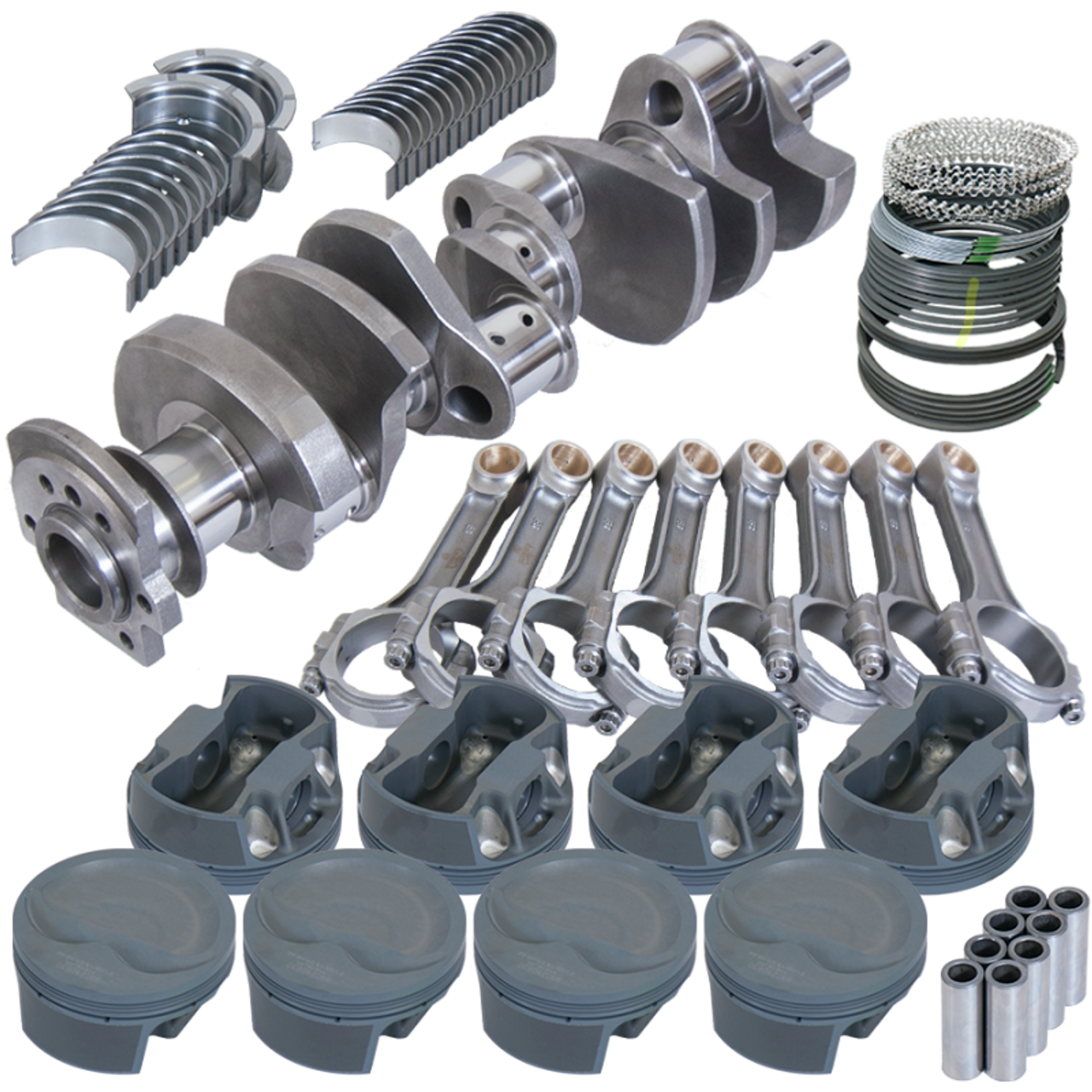Eagle Chevy 350 3.750in Crank 6.000in I-Beam Rods -16cc 4.040in Pistons Rotating Assembly - 13052040 Photo - Primary