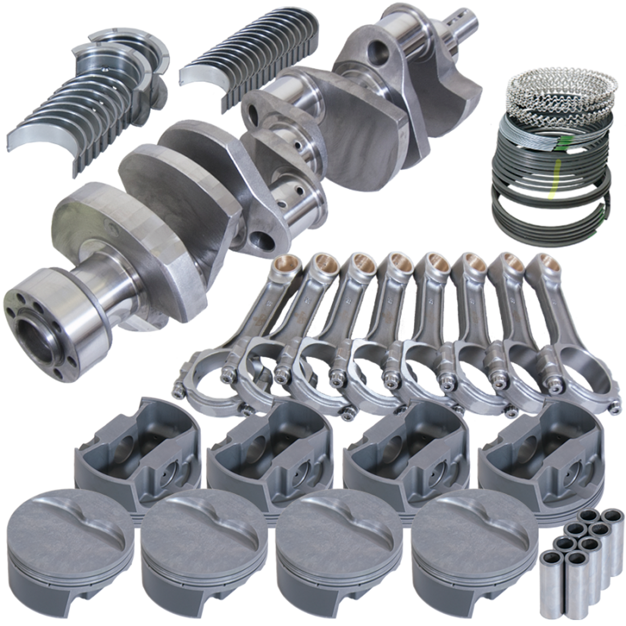 Eagle Chevy LT1350 1Pc 3.750in Crank 6.000in I-Beam Rods -5cc 4.060in Pistons Rotating Assembly - 13057L060 Photo - Primary