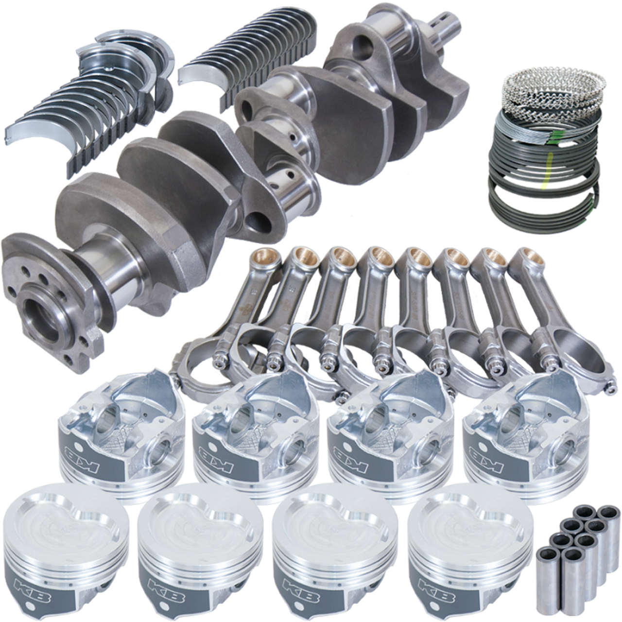Eagle Chevy 400 3.750in Crank 5.700in I-Beam Rods -30cc 4.155in Pistons Rotating Assembly - 13108030 Photo - Primary