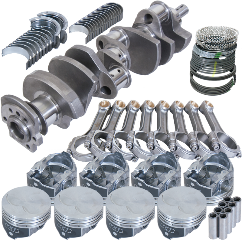 Eagle Chevy 400 3.750in Crank 5.700in I-Beam Rods -7cc Flat Top 4.125in Pistons Rotating Assembly - 13110000 Photo - Primary