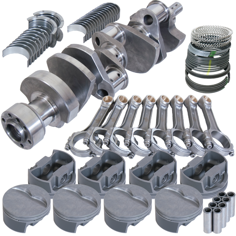 Eagle Chevy LT1350 1Pc 3.750in Crank 6.000in I-Beam Rods -5cc 4.030in Pistons Rotating Assembly - 13557L030 Photo - Primary