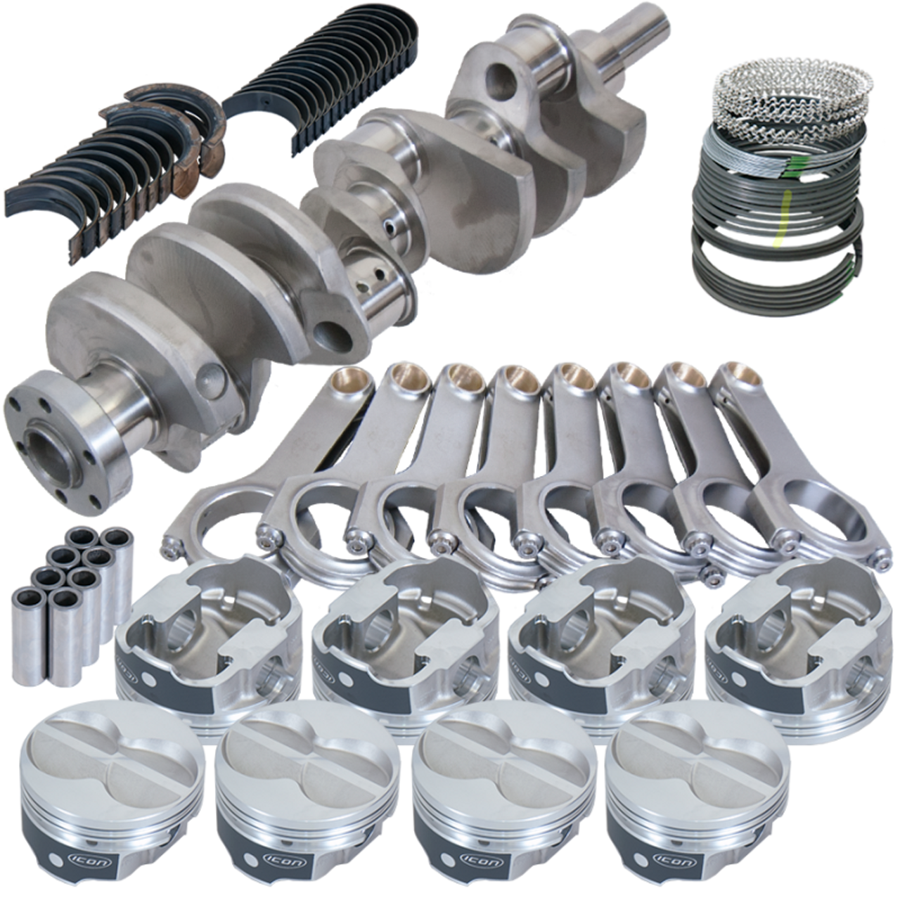 Eagle Ford 289/302 3.400in Crank 5.400in H-Beam -11cc Flat Top 4.030in Pistons Rotating Assembly - 14223030 Photo - Primary