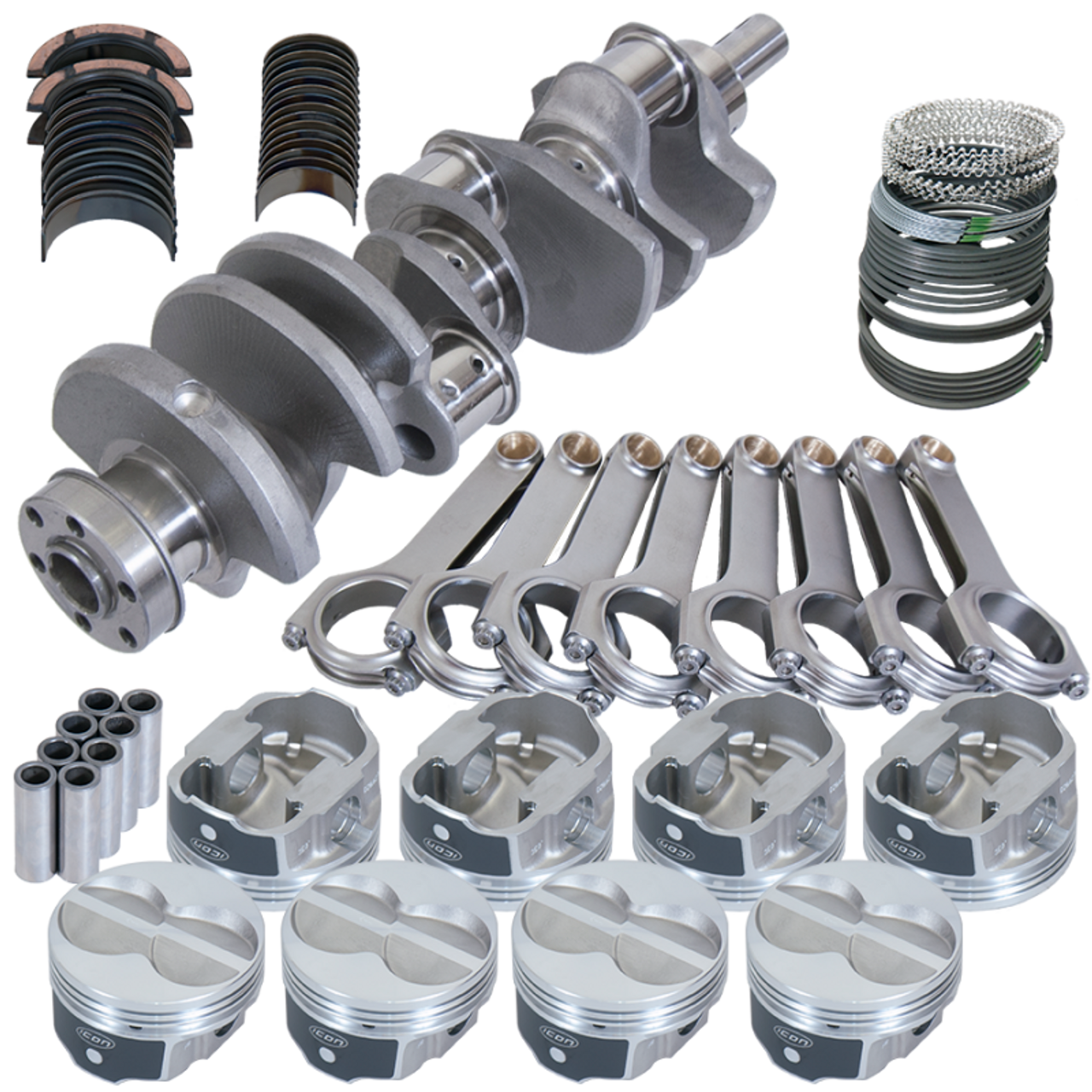 Eagle Ford 351W SVO 4.000in Crank 2.750in Mains 6.200in H-Beam 4.000in Pistons Rotating Assembly - 14638000 Photo - Primary