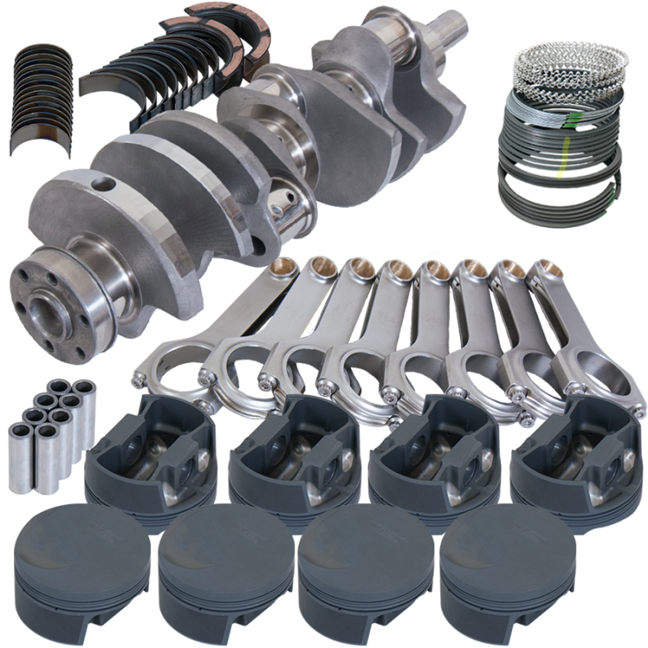 Eagle Ford 351C 3.850in Crank 6.000in H-Beam -3cc Flat Top 4.040in Pistons Rotating Assembly - 14800040 Photo - Primary